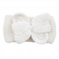 Luxury Wooly Big Bow Headwrap