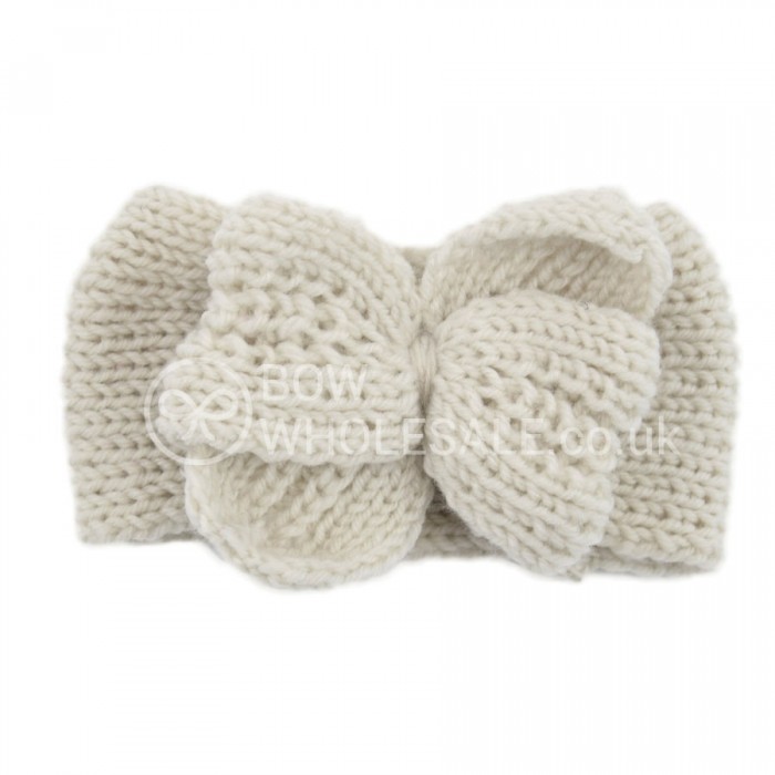 Luxury Wooly Big Bow Headwrap