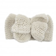 Luxury Wooly Big Bow Headwrap