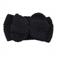 Luxury Wooly Big Bow Headwrap