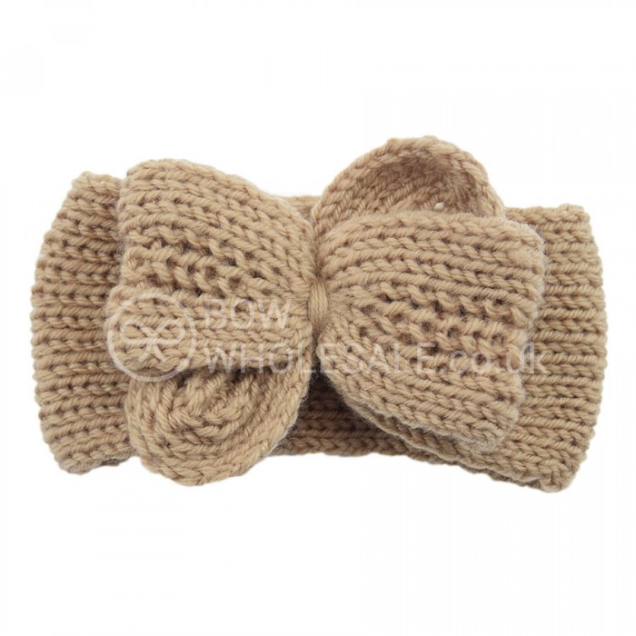 Luxury Wooly Big Bow Headwrap