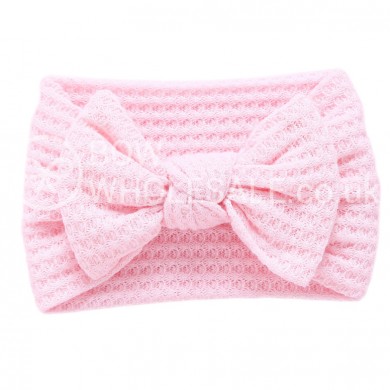Luxury Waffle Bow Baby Headband Luxury Waffle Bow Baby Headband