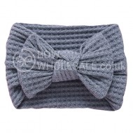 Luxury Waffle Bow Baby Headband