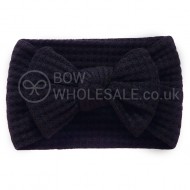 Luxury Waffle Bow Baby Headband