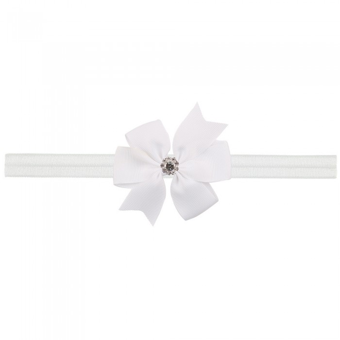 Gemstone Bow Headband